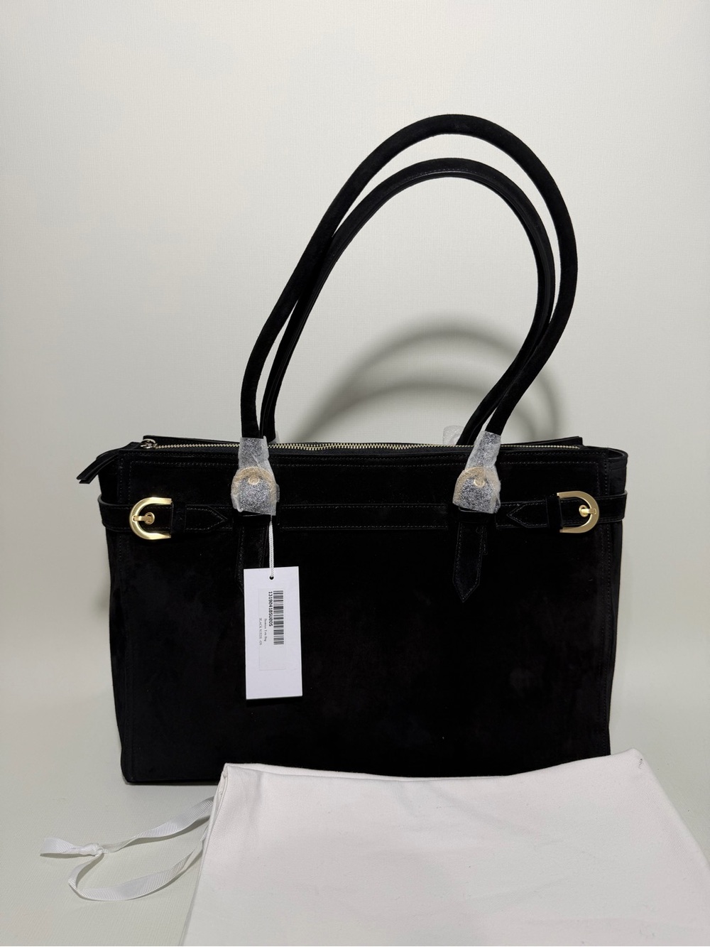 REFORMATION
Beatrice Suede Tote - Black - Picture 7 of 10